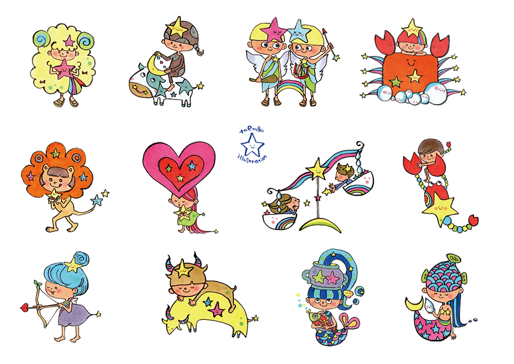 イラストレーションtaemi