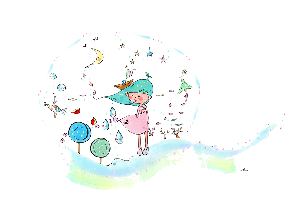 イラストレーションtaemi